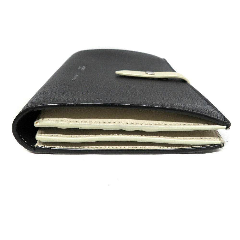 Celine Long Function Strap Black Multi Wallet Lea… - image 4
